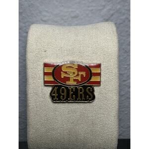 San Francisco 49ers Lapel Pin 1984 NFL Peter David Inc. No. 56 Vintage